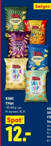 Lidl KIMS Chips tilbud