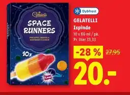 Lidl GELATELLI Ispinde tilbud