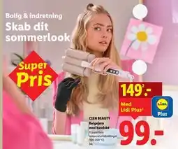Lidl CIEN BEAUTY Bølgejern med handske tilbud