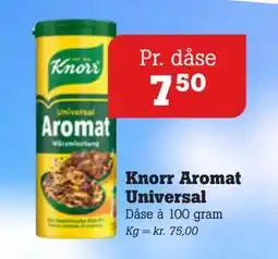 Poetzsch Padborg Knorr Aromat Universal tilbud