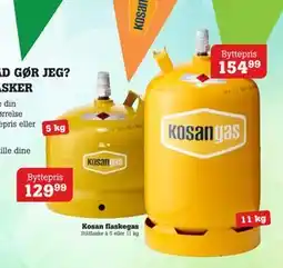 Poetzsch Padborg Kosan flaskegas tilbud