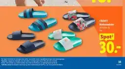 Lidl CRIVIT Badesandaler tilbud