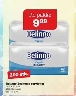 Poetzsch Padborg Belinno Economy servietter tilbud