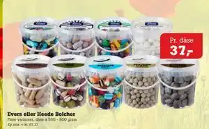 Poetzsch Padborg Evers eller Heede Bolcher tilbud