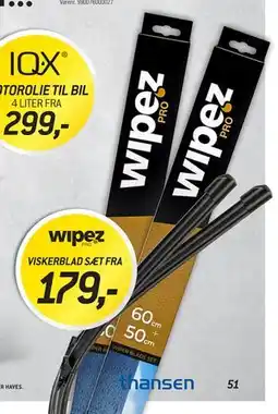 Thansen VISKERBLAD SÆT FRA tilbud