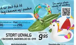 Thansen STORT UDVALG I BASSINER, BADEBOLDE OG -DYR tilbud