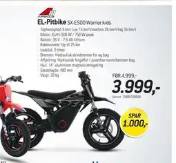 Thansen EL-Pitbike tilbud