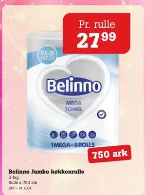Poetzsch Padborg Belinno Jumbo køkkenrulle tilbud