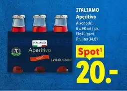 Lidl ITALIAMO Aperitivo tilbud