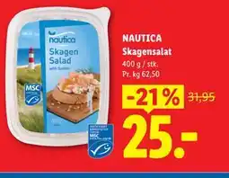 Lidl NAUTICA Skagensalat tilbud