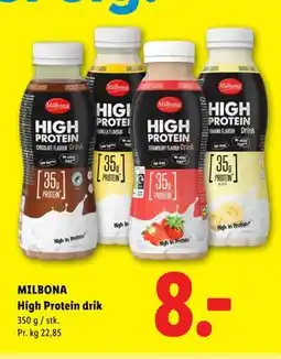 Lidl MILBONA High Protein drik tilbud