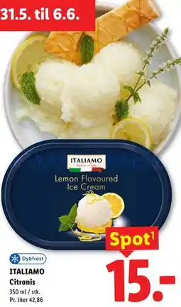 Lidl ITALIAMO Citronis tilbud