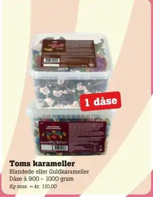 Poetzsch Padborg Toms karameller tilbud