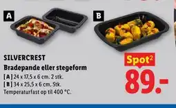 Lidl SILVERCREST Bradepande eller stegeform tilbud