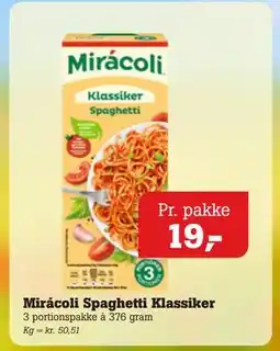 Poetzsch Padborg Mirácoli Spaghetti Klassiker tilbud