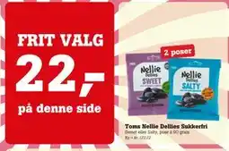 Poetzsch Padborg Toms Nellie Dellies Sukkerfri tilbud
