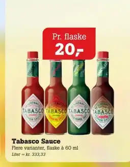 Poetzsch Padborg Tabasco Sauce tilbud