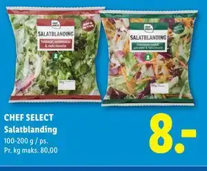 Lidl CHEF SELECT Salatblanding tilbud