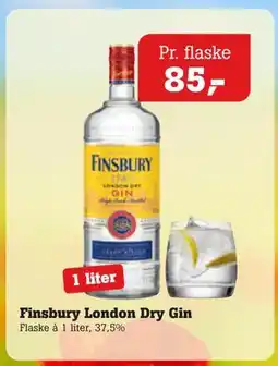 Poetzsch Padborg Finsbury London Dry Gin tilbud