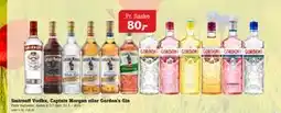 Poetzsch Padborg Smirnoff Vodka, Captain Morgan eller Gordon's Gin tilbud
