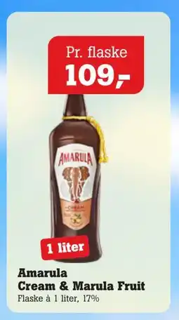 Poetzsch Padborg Amarula Cream & Marula Fruit tilbud