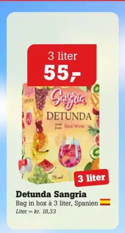 Poetzsch Padborg Detunda Sangria tilbud