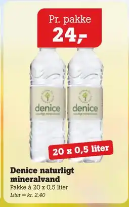 Poetzsch Padborg Denice naturligt mineralvand tilbud