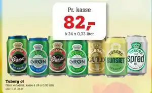 Poetzsch Padborg Tuborg øl tilbud
