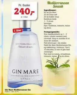 Poetzsch Padborg Gin Mare Mediterranean Gin tilbud