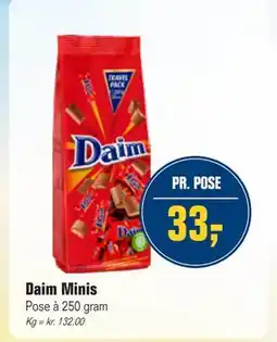 Otto Duborg Daim Minis tilbud