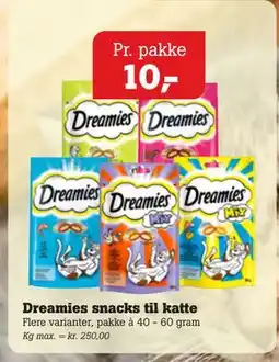 Poetzsch Padborg Dreamies snacks til katte tilbud