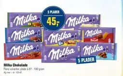 Otto Duborg Milka Chokolade tilbud