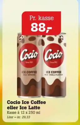 Poetzsch Padborg Cocio Ice Coffee eller Ice Latte tilbud