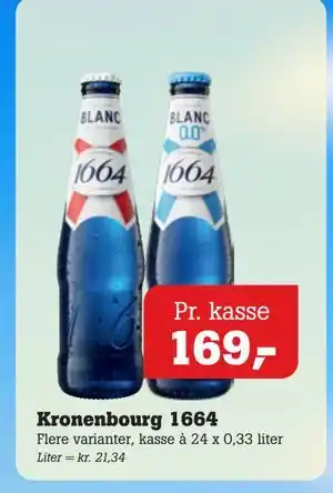 Poetzsch Padborg Kronenbourg 1664 tilbud