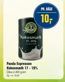 Otto Duborg Panda Expressen Kokosmælk 17 - 19% tilbud