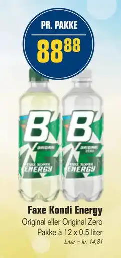 Otto Duborg Faxe Kondi Energy tilbud