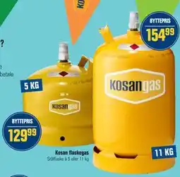 Otto Duborg Kosan flaskegas tilbud