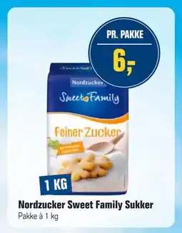 Otto Duborg Nordzucker Sweet Family Sukker tilbud
