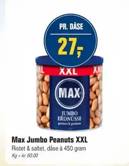 Otto Duborg Max Jumbo Peanuts XXL tilbud