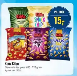 Otto Duborg Kims Chips tilbud