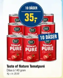 Otto Duborg Taste of Nature Tomatpuré tilbud