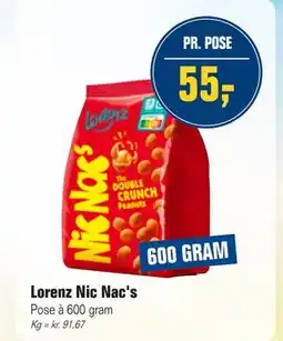 Otto Duborg Lorenz Nic Nac's tilbud