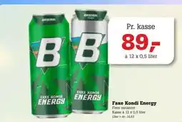 Poetzsch Padborg Faxe Kondi Energy tilbud