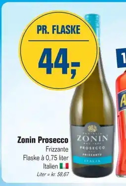 Otto Duborg Zonin Prosecco tilbud