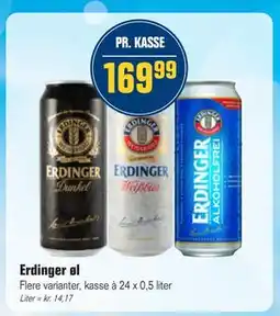 Otto Duborg Erdinger øl tilbud