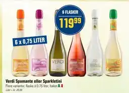 Otto Duborg Verdi Spumante eller Sparkletini tilbud