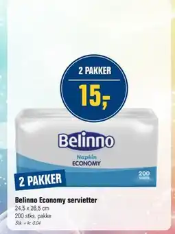 Otto Duborg Belinno Economy servietter tilbud