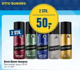 Otto Duborg Bruno Banani deospray tilbud