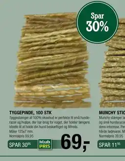 Land & Fritid TYGGEPINDE, 100 STK, Medlemspris tilbud