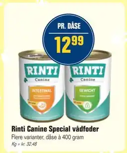 Otto Duborg Rinti Canine Special vådfoder tilbud